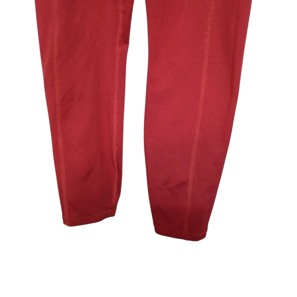 Under Armour - Red "The Rock" Leggings- Size XS - Picture 3 of 6